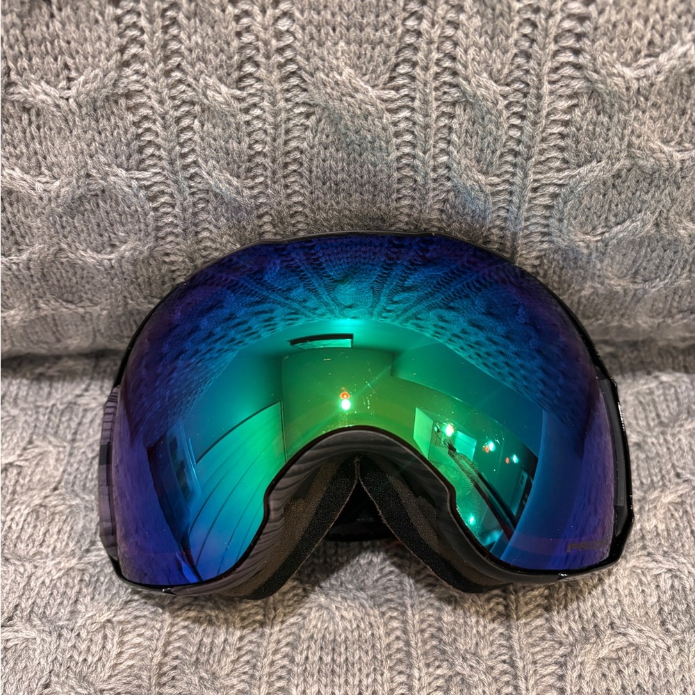 Oakley Airbrake Snow Goggles Prizm Lens Black Frame And Rose Replacement Lenses